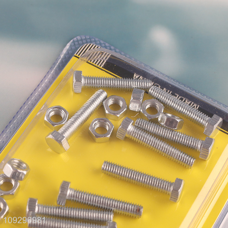 Low price hardware accessories screw and nuts set