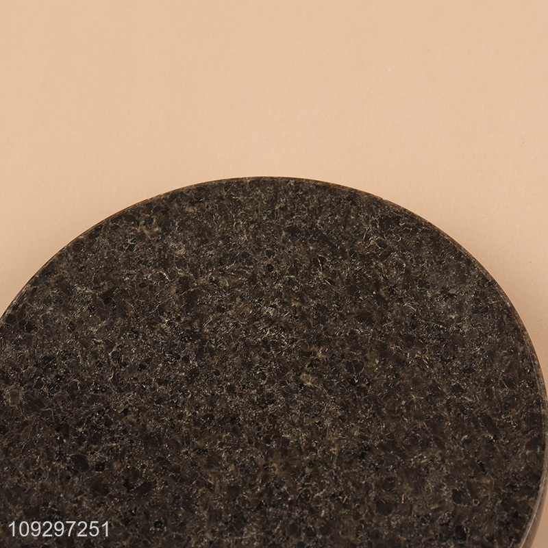 Top selling round granite cup coasters wholesale