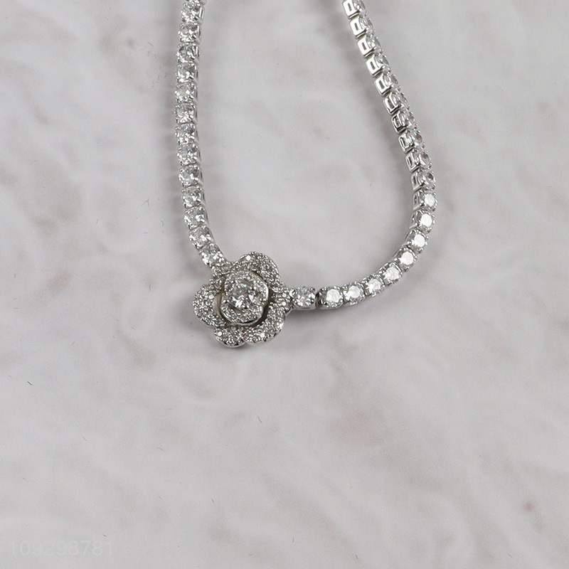 Top selling fashion accessories alloy necklace for women
