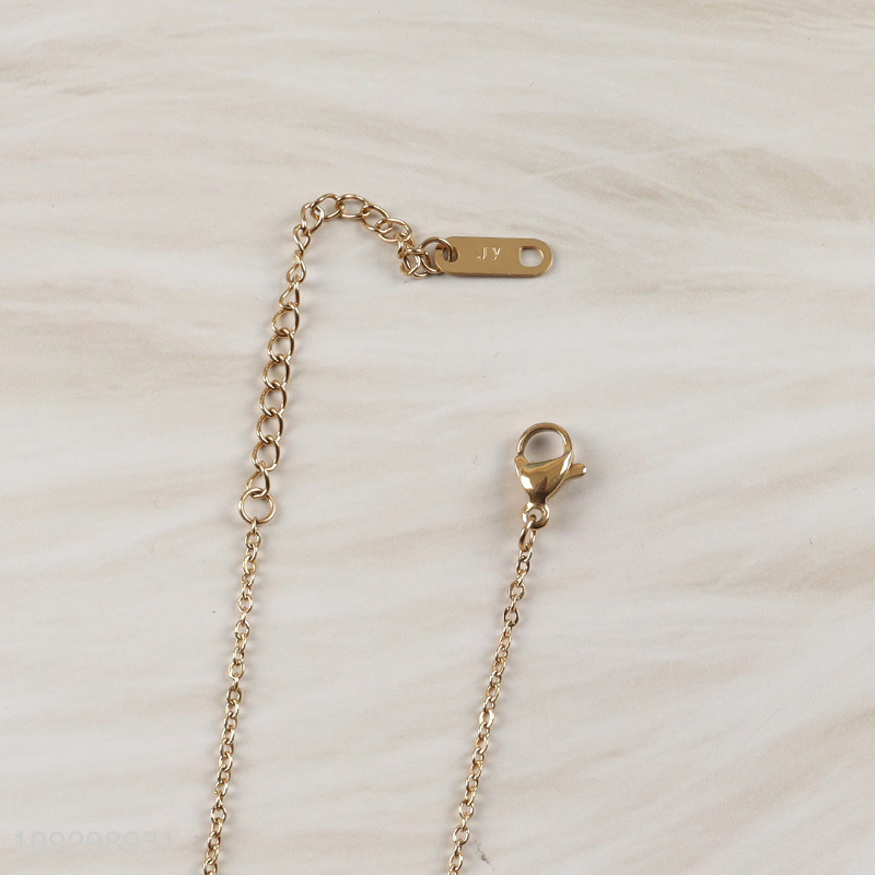 Best sale fashion accessories alloy necklace for women gifts