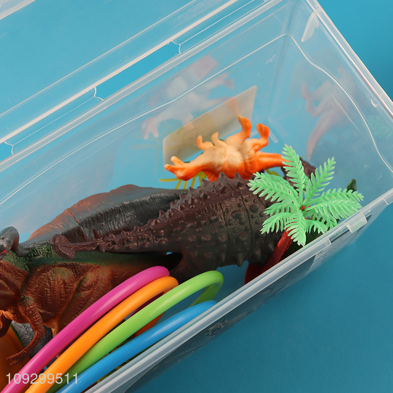Low price kids dinosaur world model toys