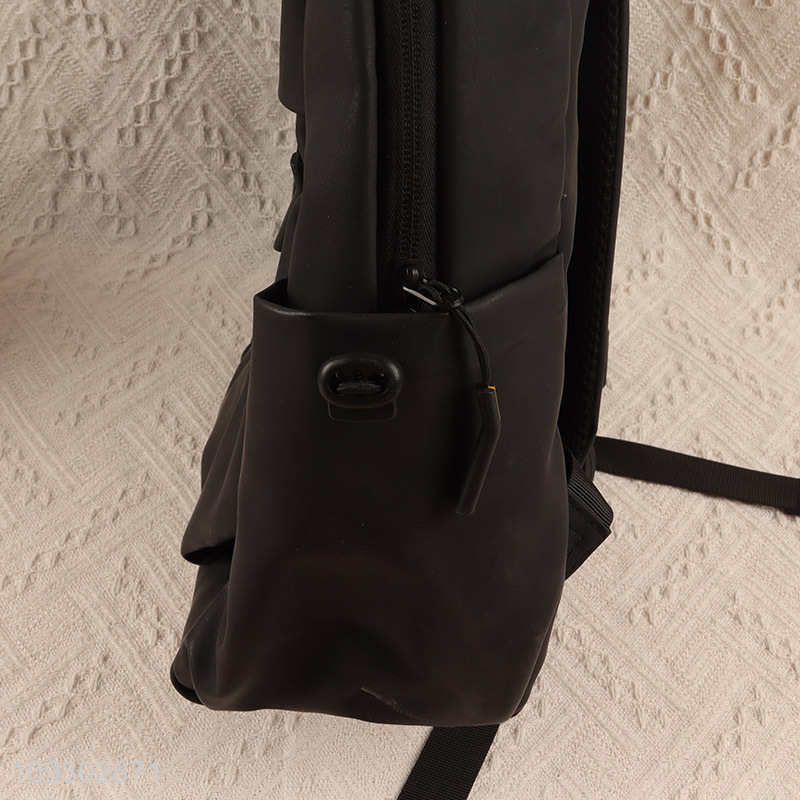 China supplier black lightweight travel backpack for sale