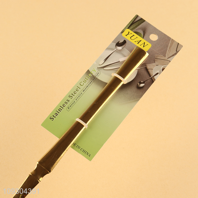 Top sale kitchen utensil stainless steel slotted spoon