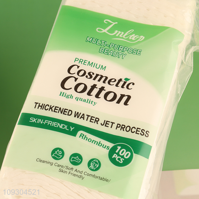 Most popular thickened water jet process cosmetic cotton