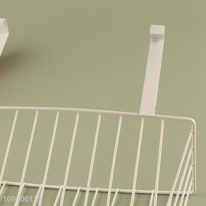 Good quality multi-purpose metal hanging storage basket