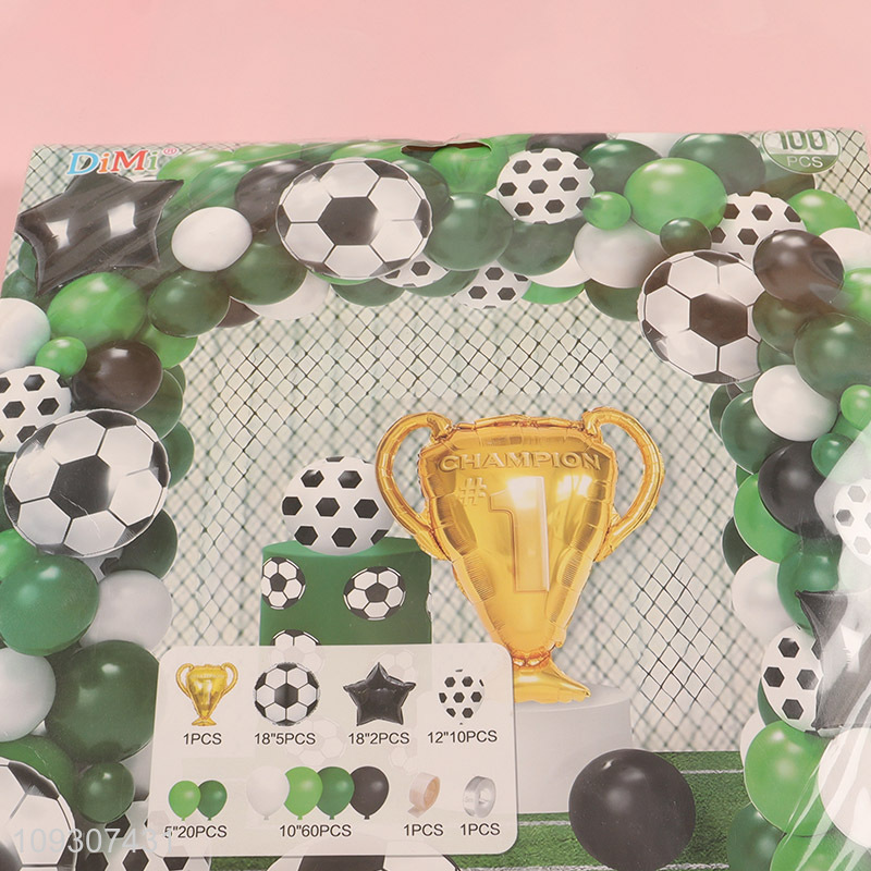 Good selling football fans party decoration foil balloon