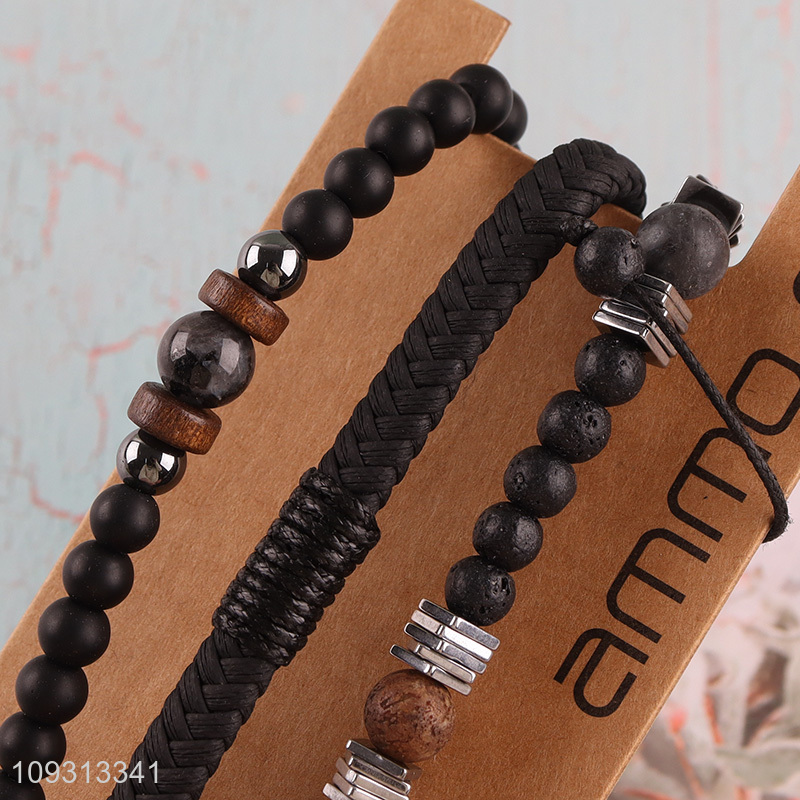 Good sale fashion jewelry beaded bracelet wholesale