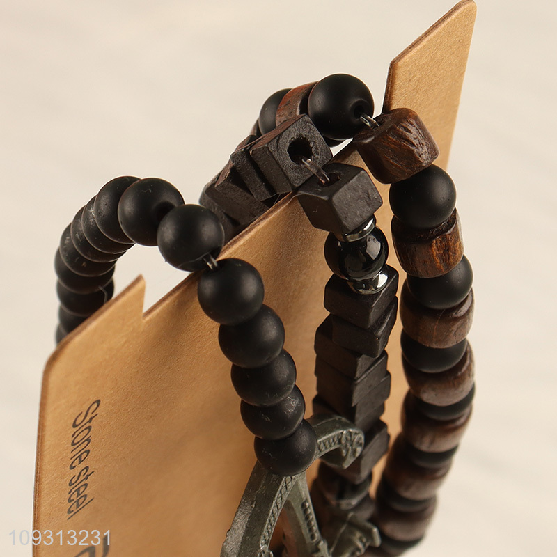China products fashion jewelry beaded bracelet for gifts