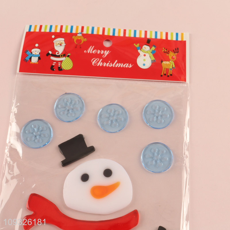 China supplier home Christmas decoration window sticker