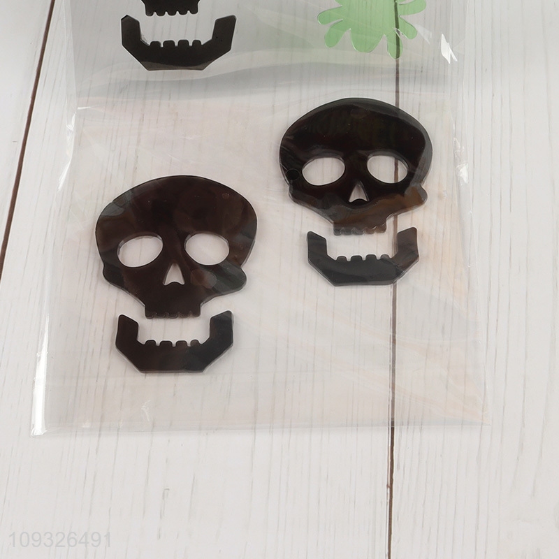 China supplier tpr Halloween sticker window sticker