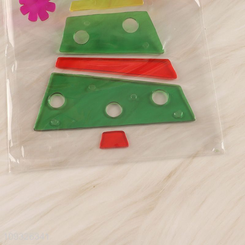 Good price tpr Christmas decoration window sticker for sale