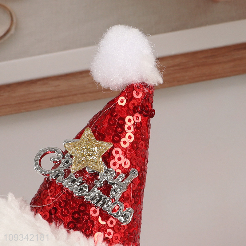 New arrival  Christmas hat hair clips