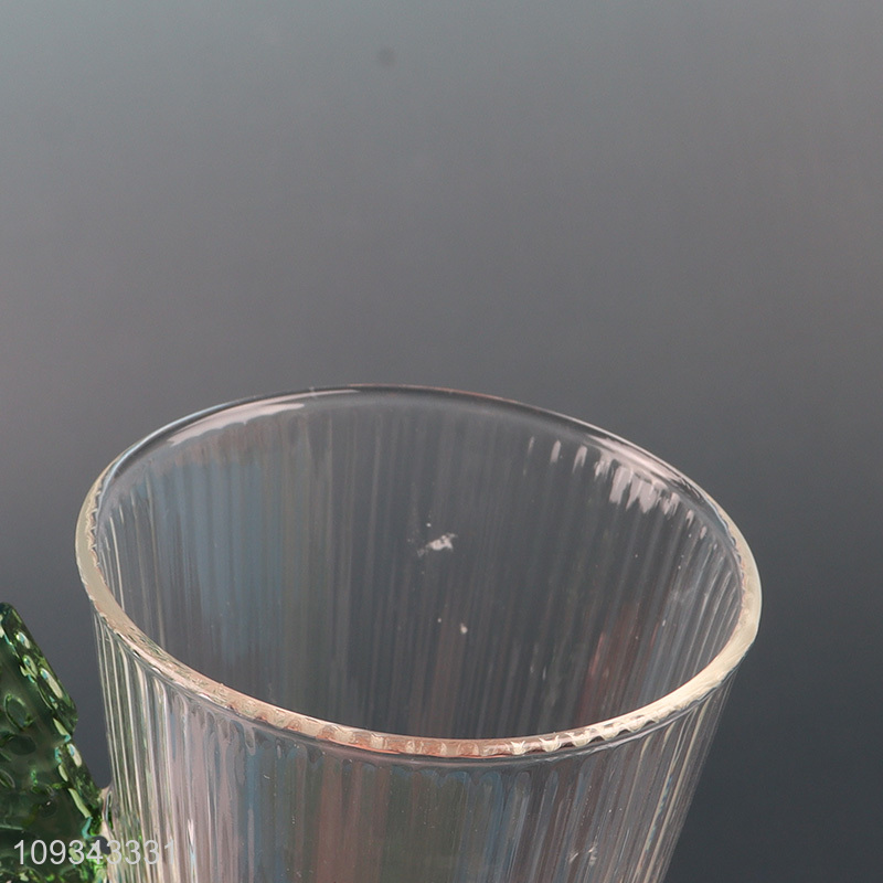Popular products Christmas glass water cup drinking cup