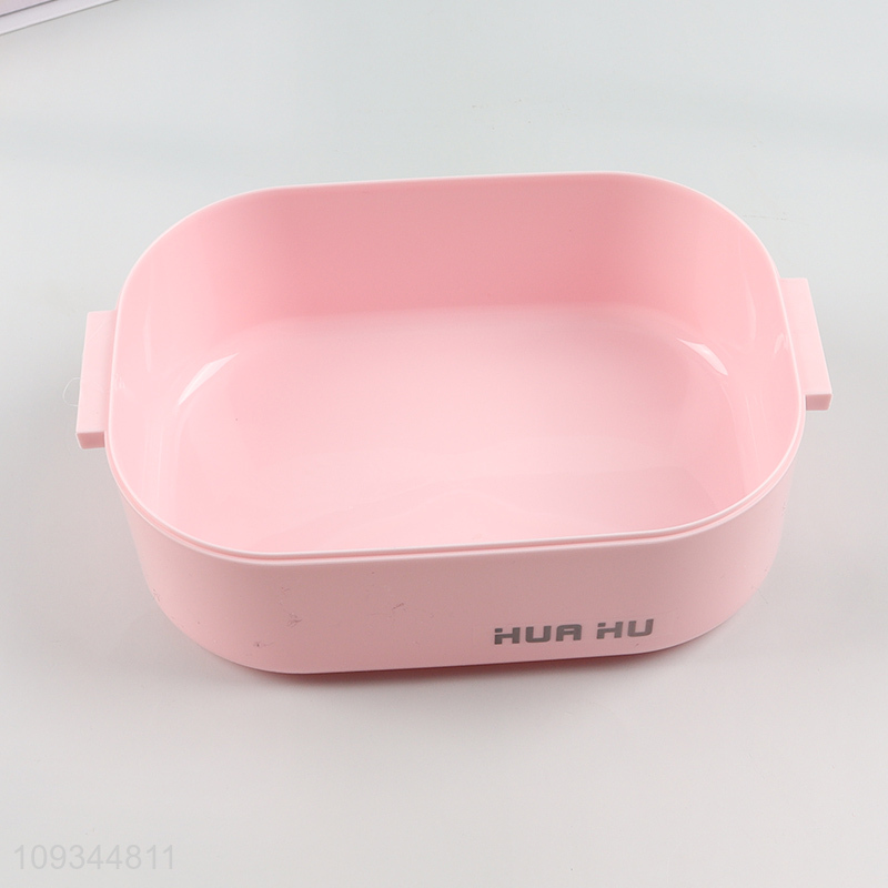 Popular products double-layer school kids plastic lunch box