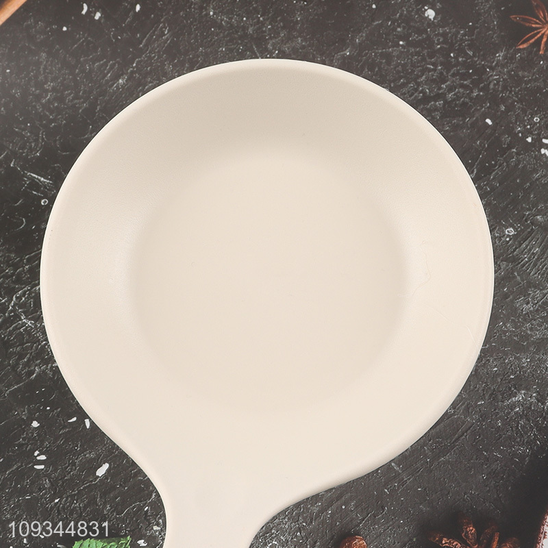 Best sale 4pcs plastic spoon plate with handle