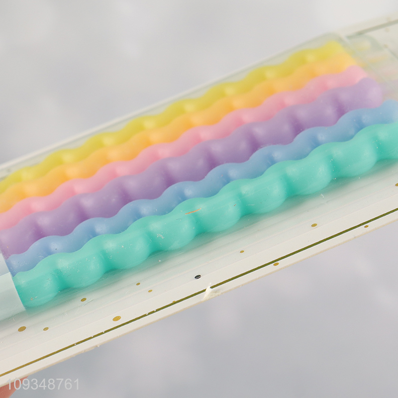 Low price colorful birthday cake candle for decoration