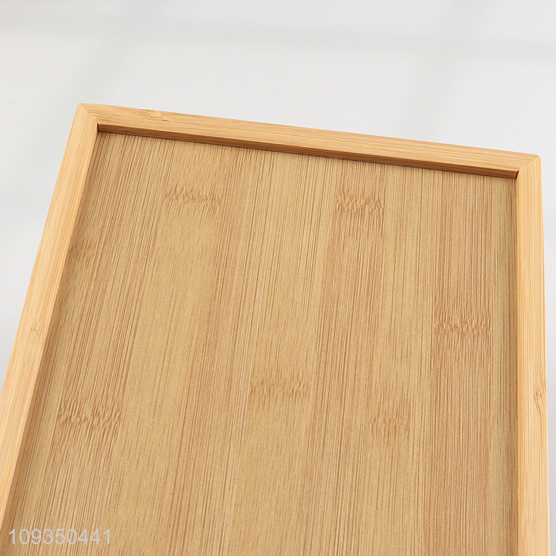 Top products bamboo storage box with handle