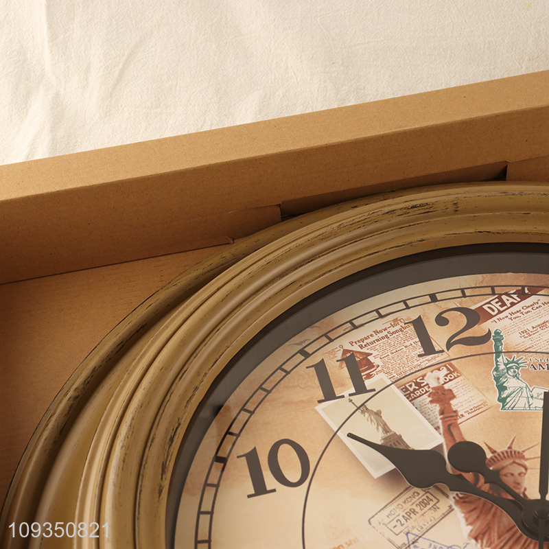 Hot items home decor wall clock hanging clock