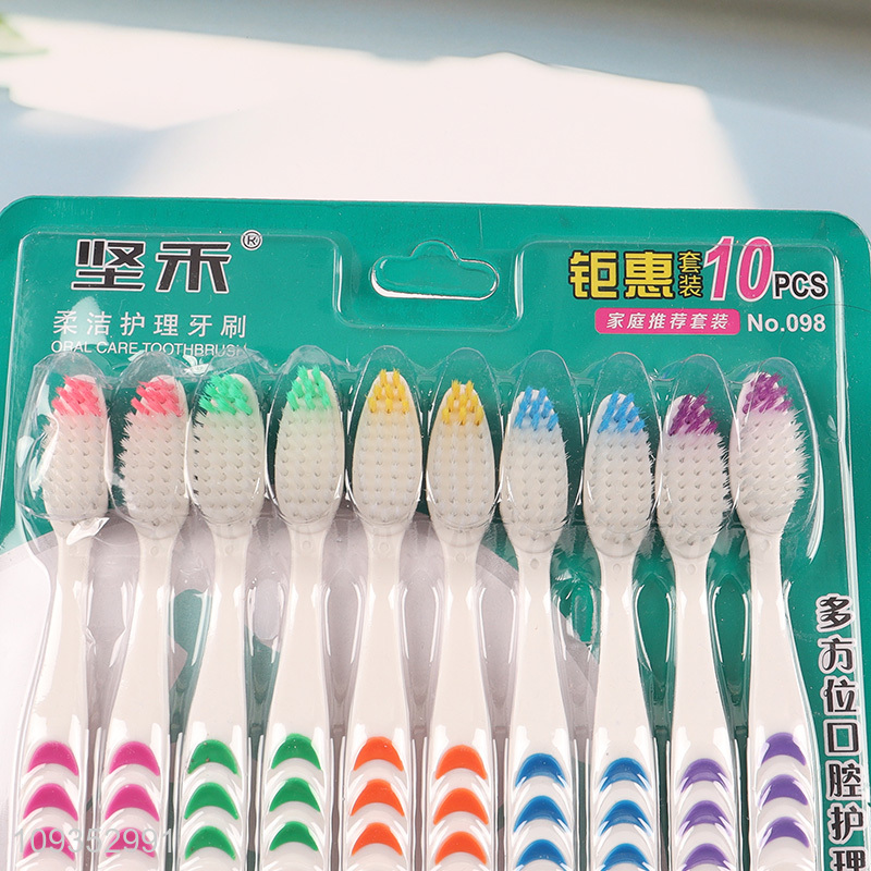 Good price adult teeth cleaning toothbrush set