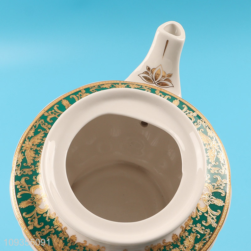 Top quality 800cc ceramic teapot for sale