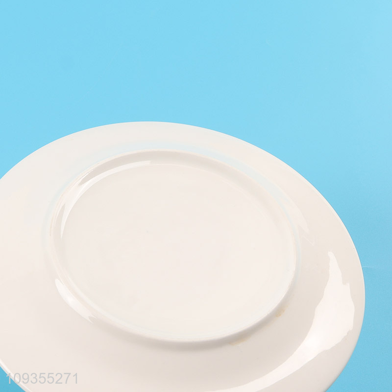 China wholesale 6-inch flat plate for home restaurant