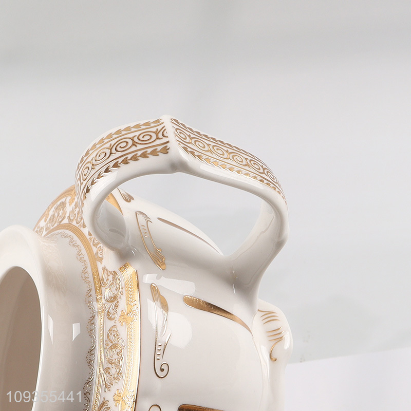 Wholesale 800cc ceramic tea pot coffee pot