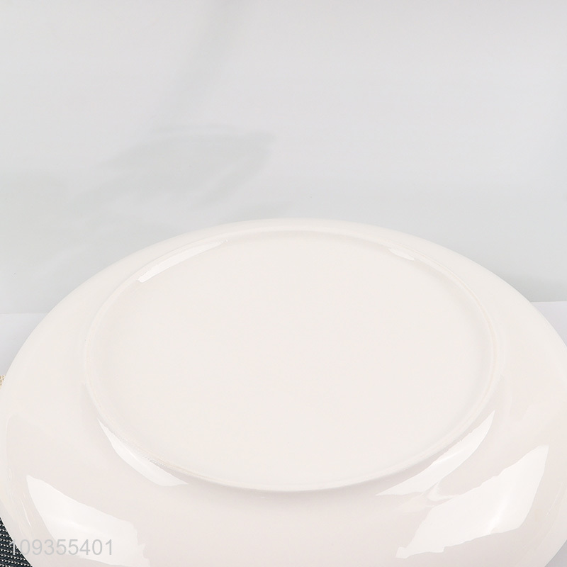 China factory 10-inch deep dish tableware plate