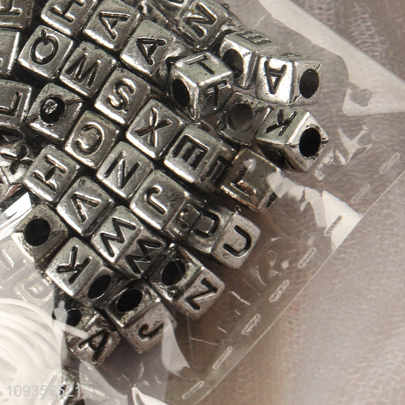 Low price diy alphabet bead toys jewelry toys