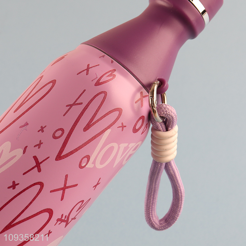 Low price 600ml stainless steel insulated vacuum bottle