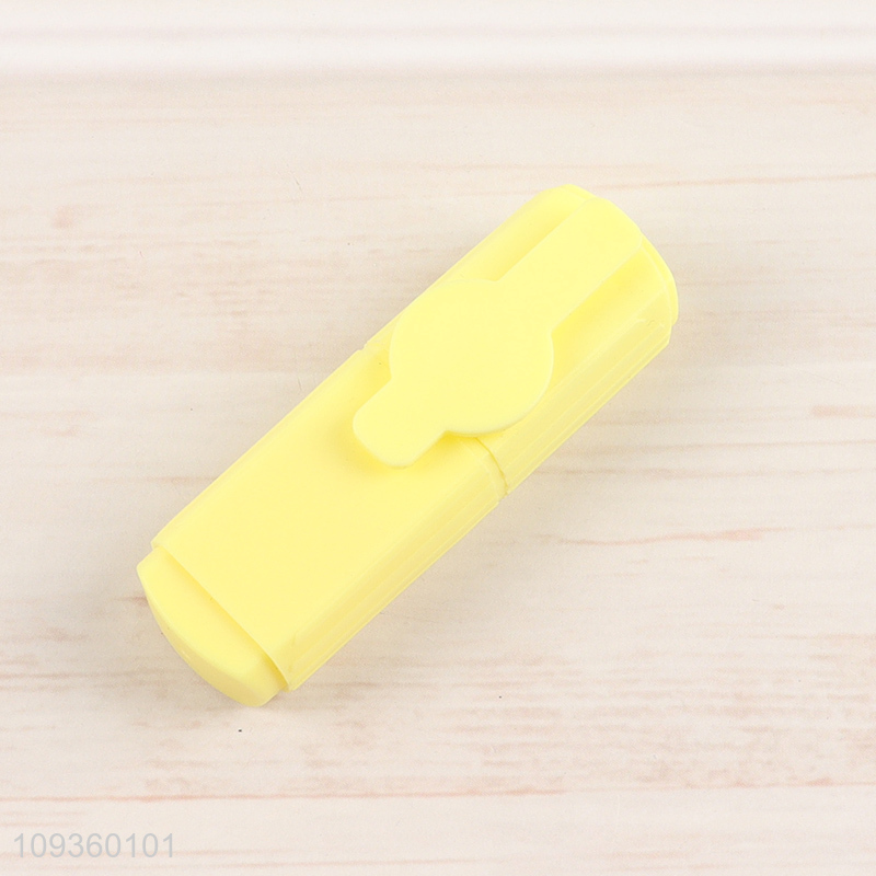 China factory 6pcs highlighter pen fluorescent pen set