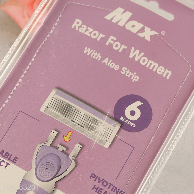China supplier 6blades razor for personal care