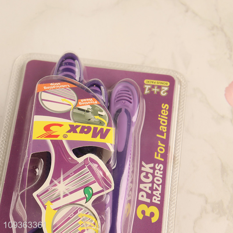 Factory price manual razor ladies shaving razor