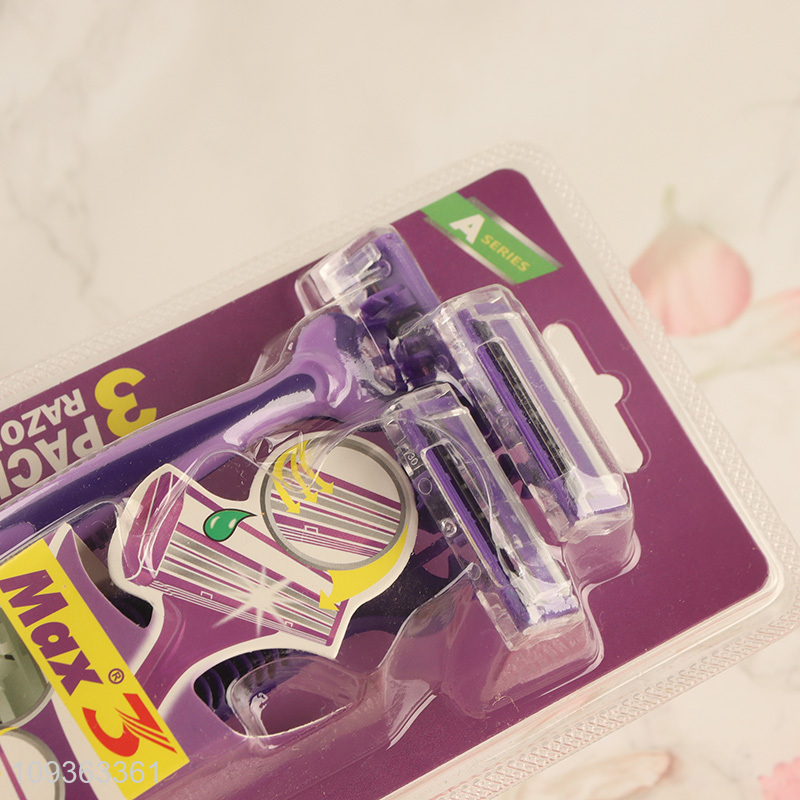 Factory price manual razor ladies shaving razor