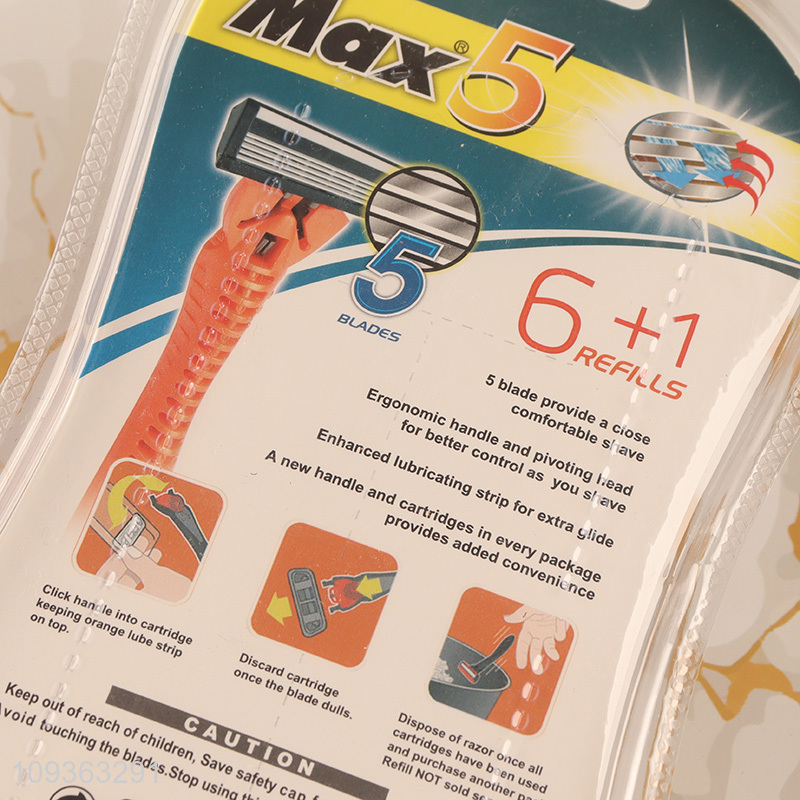 Top selling manual razor shaving razor with refills