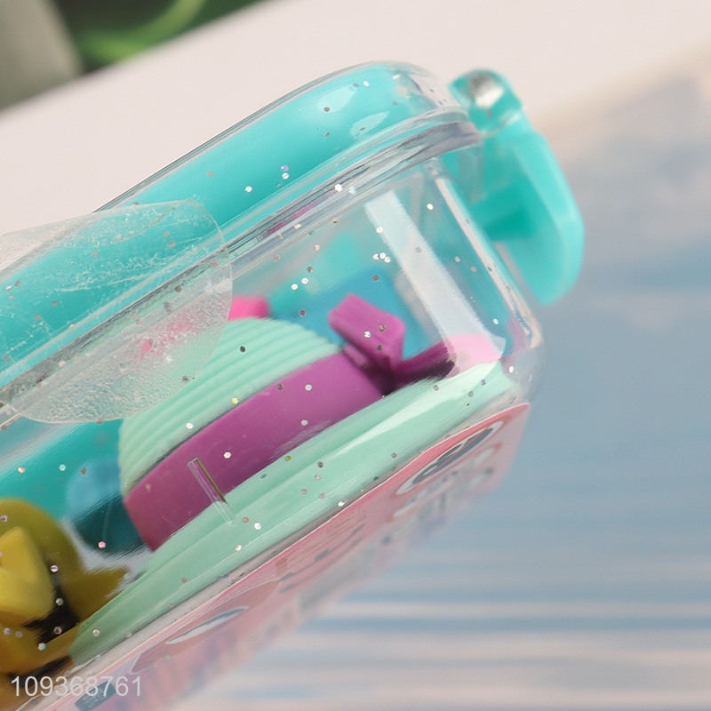 Hot sale tpr stationery eraser set for children