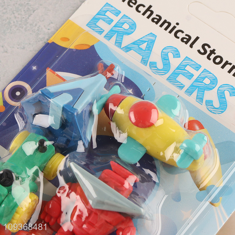 New arrival school students stationery eraser set