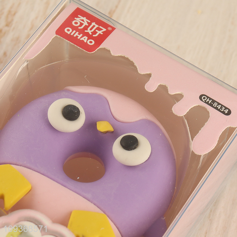 Top quality school students cartoon stationery eraser