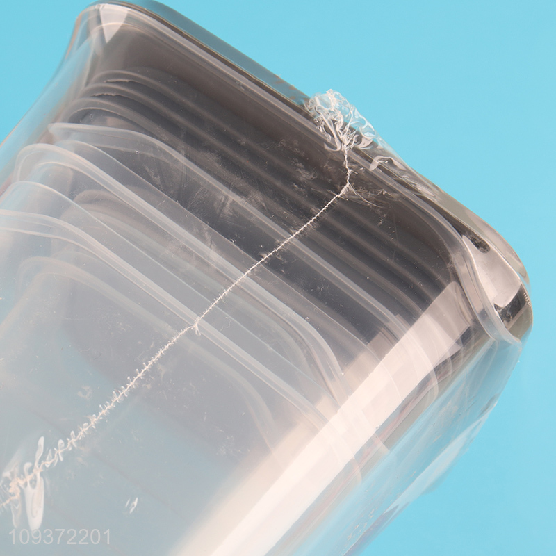 Top selling clear food container storage box with lid