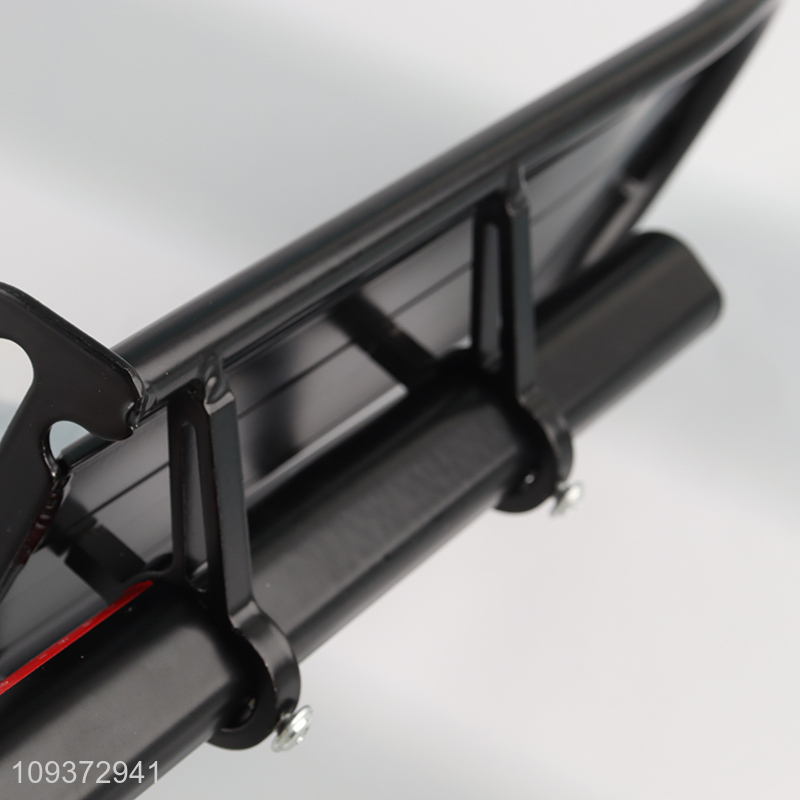Top products black aluminum alloy mountain bike rear rack