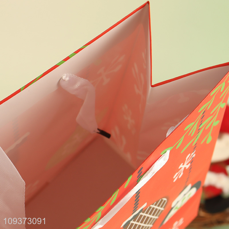 Factory price Christmas gifts packaging bag paper bag