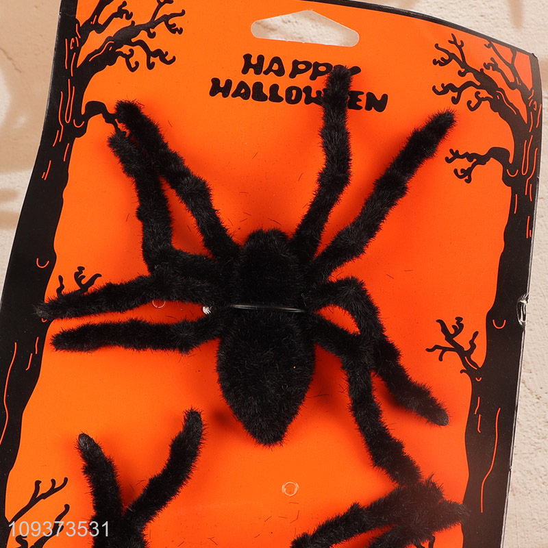 Good price plush spider for Halloween party decoration