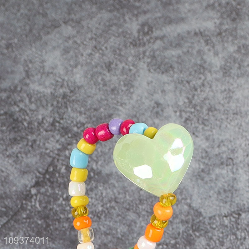 Good selling 3pcs colorful fashion jewelry bracelet for girls