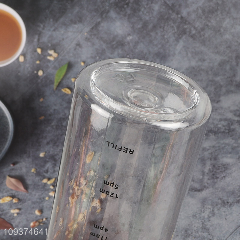 New arrival clear plastic water bottle drinking bottle