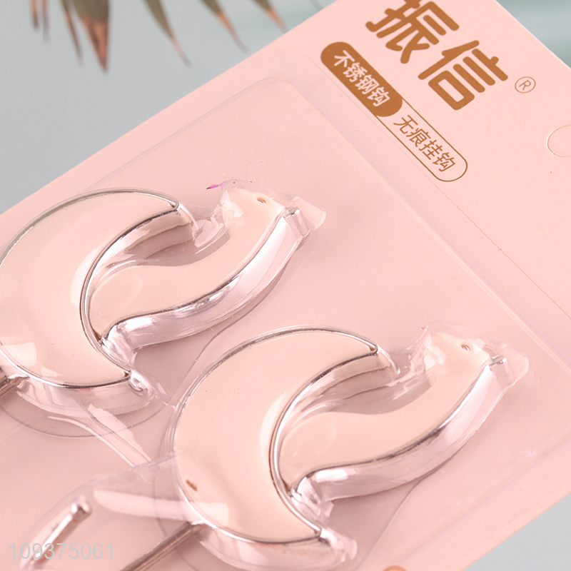 Factory price traceless household sticky hook wall hooks set