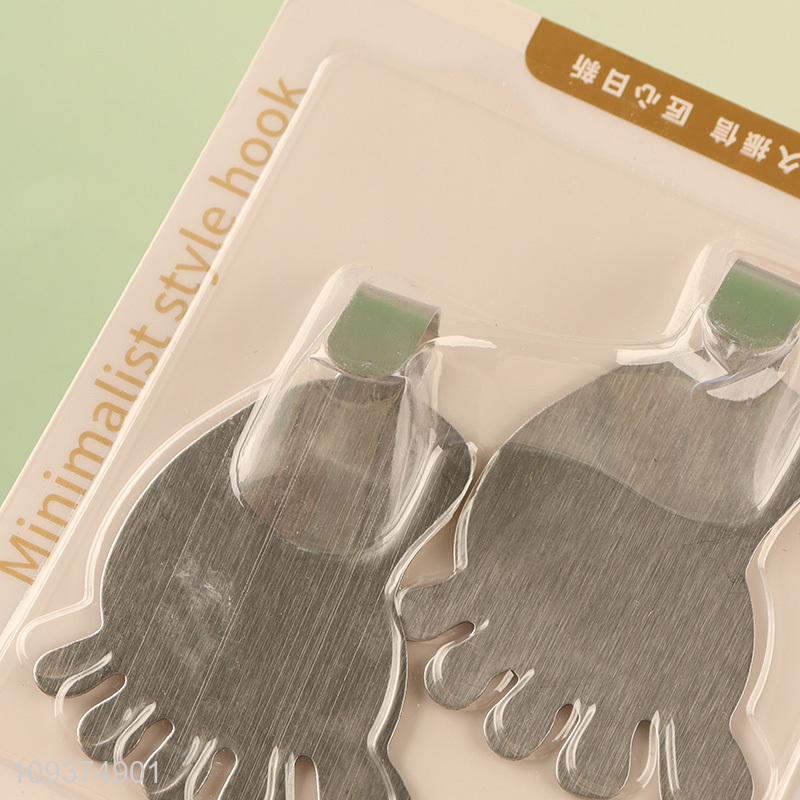 China supplier stainless steel sticky hook wall hooks for household