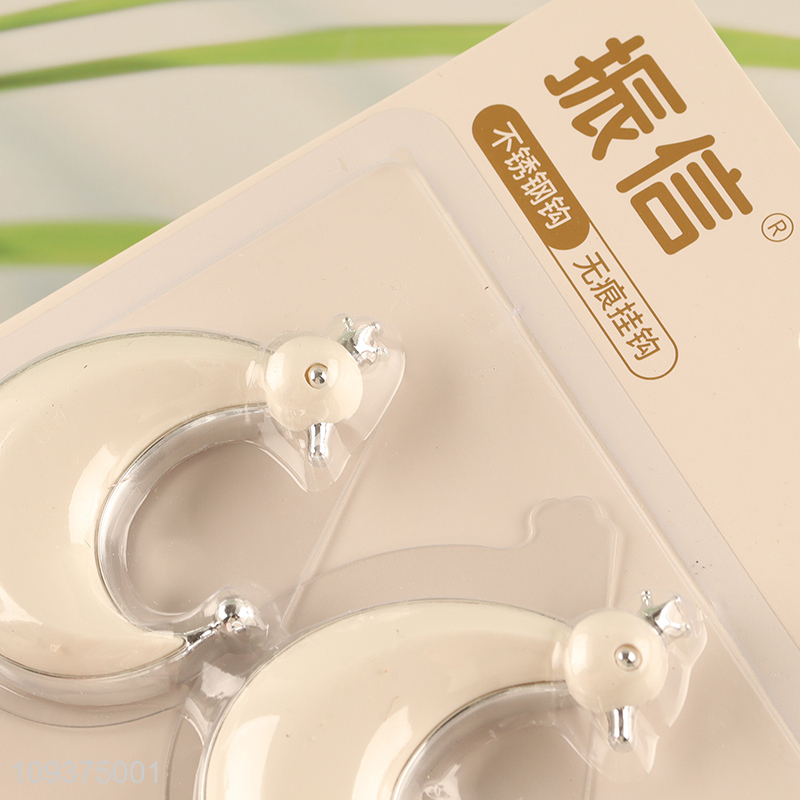 Top quality 2pcs heavy duty sticky hook wall hooks set