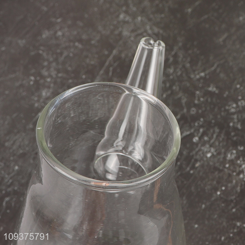 Low price glass oil pot oil jug for kitchen