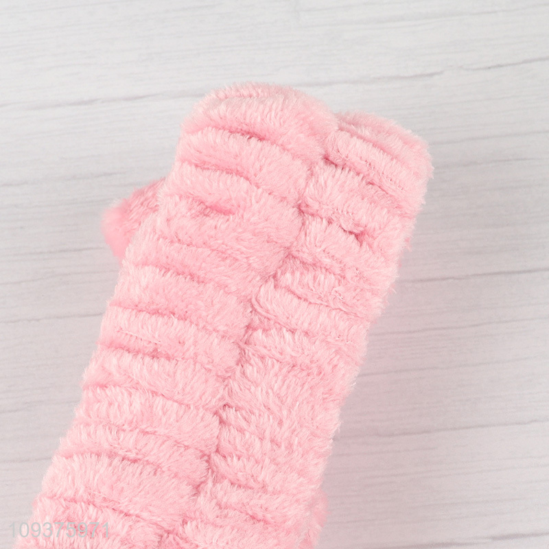 Top selling face washing headband waistband set