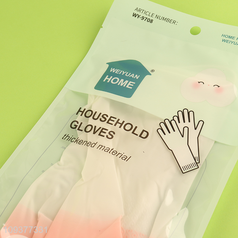 Top quality thickened household gloves cleaning gloves