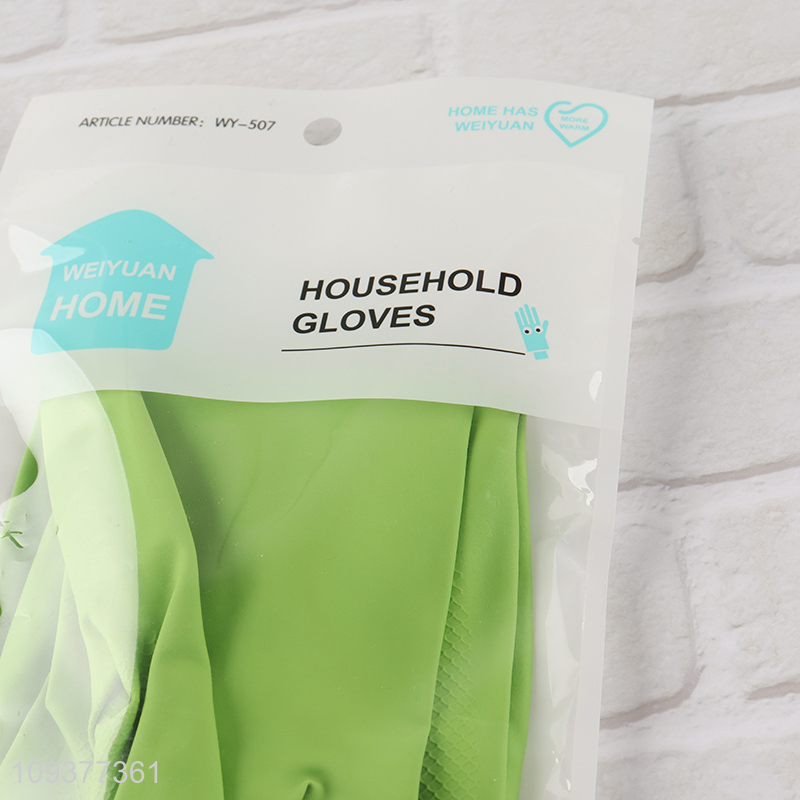 Good quality latex household gloves cleaning gloves